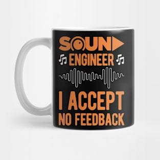 Audio Engineer Sound Engineering Funny Gifts Mug